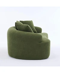Streamdale Furniture Ly-025 Forest Green Loveseat Sofa