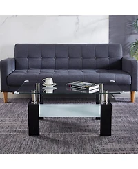 Streamdale Furniture Artisan Center Coffee Table Black