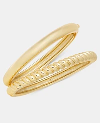On 34th 2-Pc. Set Bangle Bracelets, Macy's Exclusive