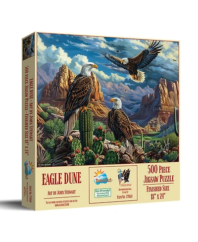 SunsOut Eagle Dune 500 piece Jigsaw Puzzle for Adults