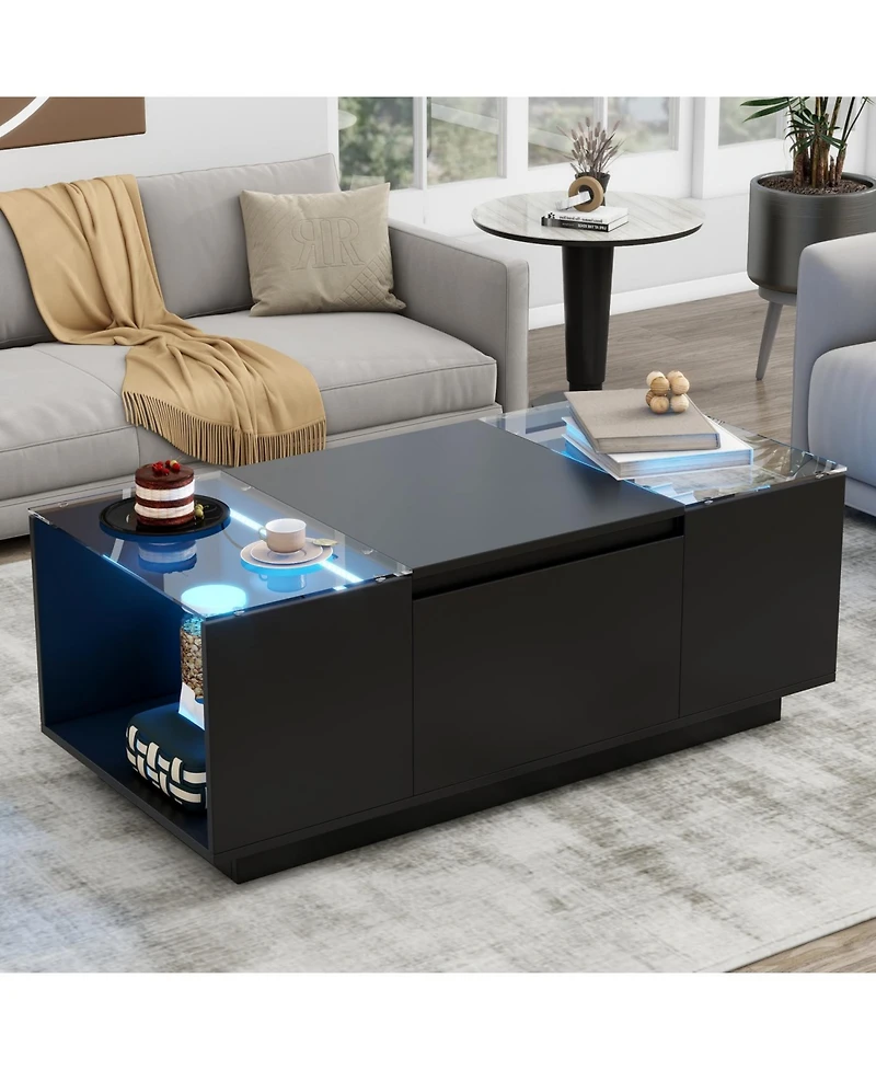 Streamdale Furniture Coffee Table with Storage & Drawers