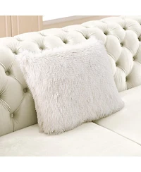 Streamdale Furniture L-Shaped Chesterfield Sectional Sofa, Velvet, Gold Accents