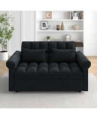 Streamdale Furniture Loveseats Sofa Bed with Pull-out Bed