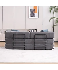 Streamdale Furniture Streamdale Folding Sofa Bed 78.5" Convertible Couch with Pillows