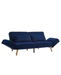 Streamdale Furniture 72.8" Futon Sofa Bed, Adjustable Recliner