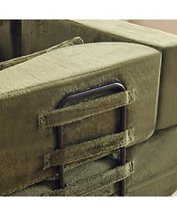 Streamdale Furniture 71" Folding Sofa Bed - Plush, High-Density Foam