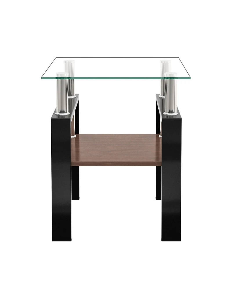 Streamdale Furniture 2 Modern Glass Tea/Coffee Tables