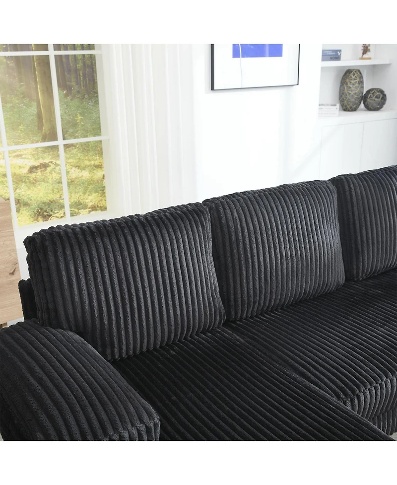 Streamdale Furniture U-Shaped Sofa with Double Chaise