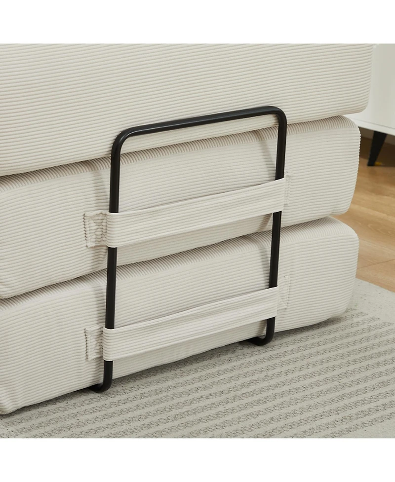 Streamdale Furniture Folding Sofa Bed 78.5" Convertible Couch with Pillows