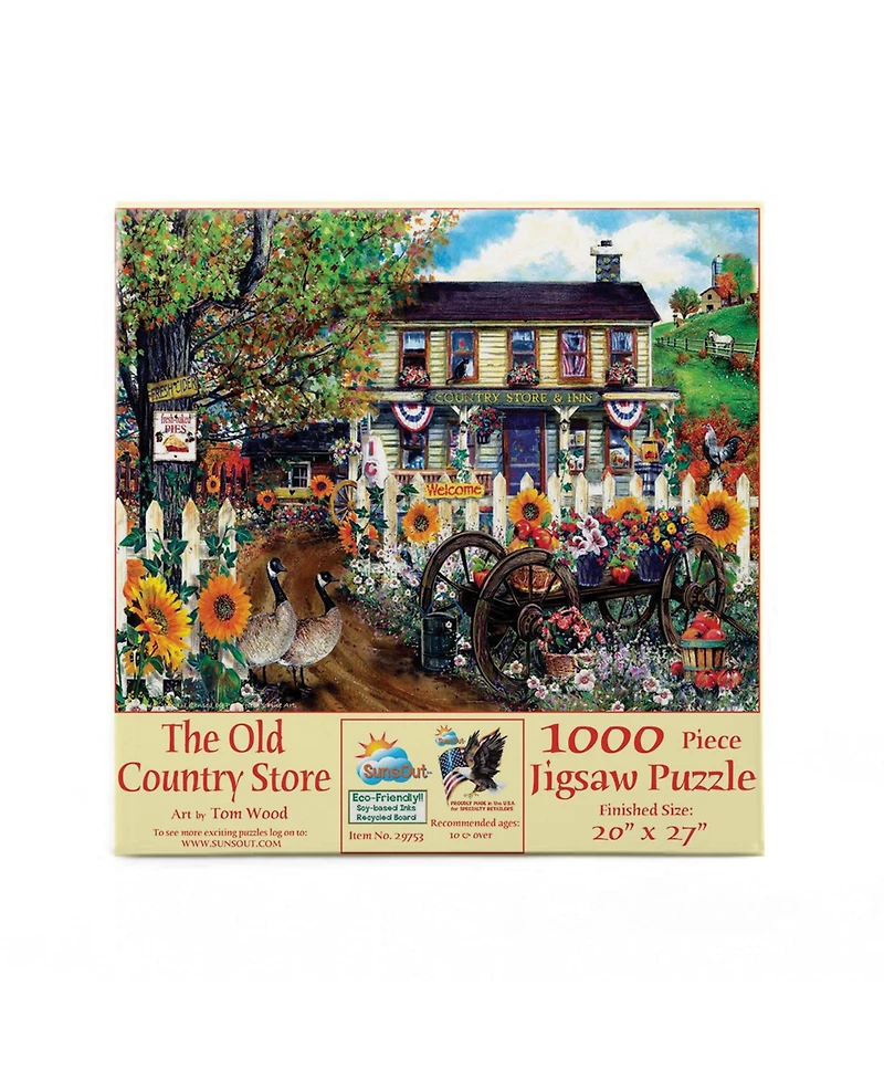 SunsOut The Old Country Store 1000 piece Jigsaw Puzzle for Adults