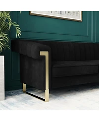 Streamdale Furniture plush velvet upholstery Sofa