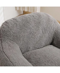 Streamdale Furniture Cozy Bean Bag Chair with Armrests Spacious and Memory Foam Filled