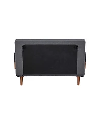 Streamdale Furniture Streamdale Extra Wide 3-in-1 Loveseat Sofa Bed - Adjustable Back, Space-Saving Sleeper