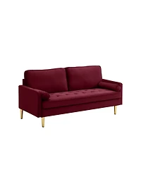 Streamdale Furniture Velvet Sofa 65 inch