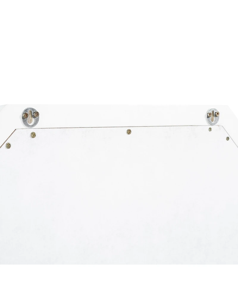 Streamdale Furniture Retro Makeup Desk with Mirror & 3 Drawers