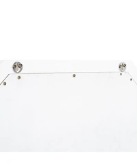 Streamdale Furniture Retro Makeup Desk with Mirror & 3 Drawers