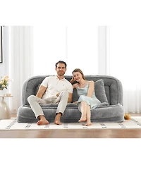 Streamdale Furniture Double Chenille Dog Bed Sofa Couch - Extra Large, Adjustable