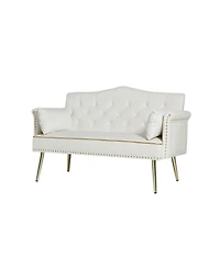 Streamdale Furniture Velvet Loveseat Sofa