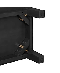 Streamdale Furniture Mid-Century Media Console - 4 Drawers, Cable Management, Tv Stand up to 75"