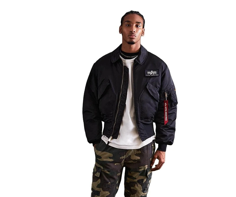 Alpha Industries Men's Cwu 45/P Flight Jacket