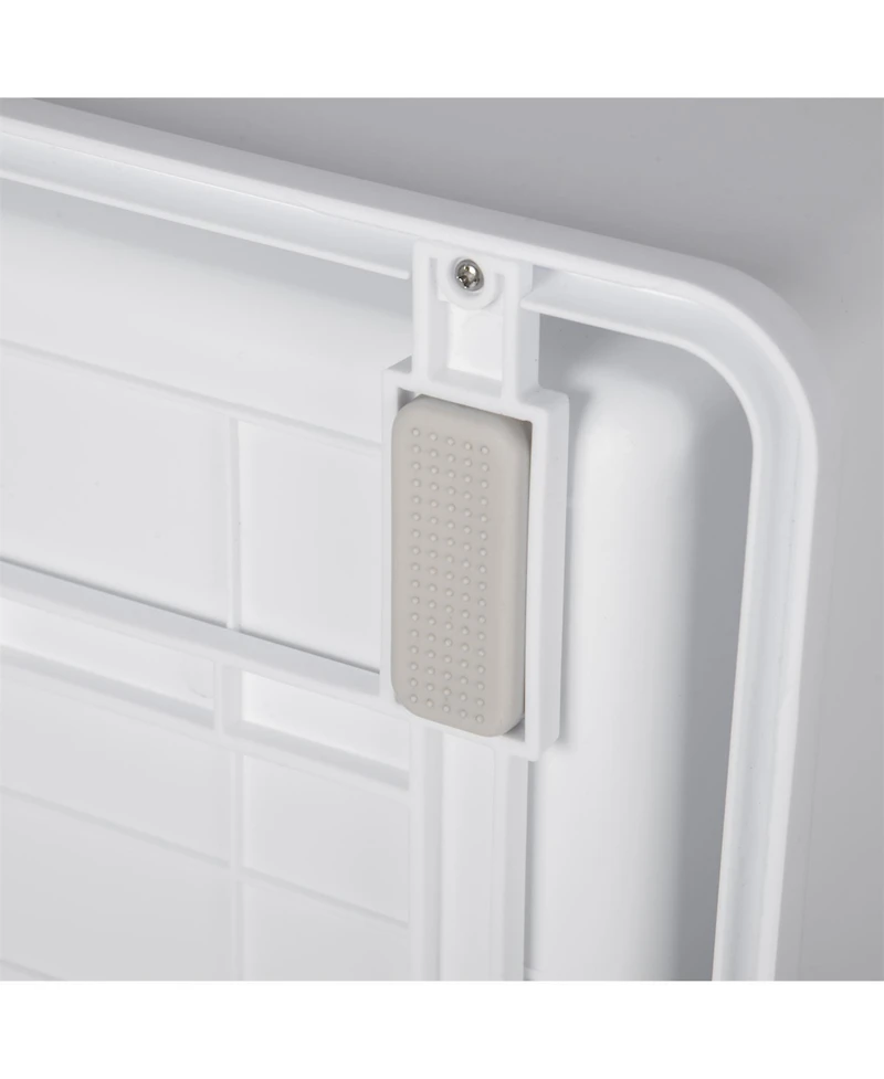 Aostirmotor Smell-Proof Fully Enclosed Cat Litter Box with Scoop & Drawer Tray – Foldable Hooded Design,Yellowish Green