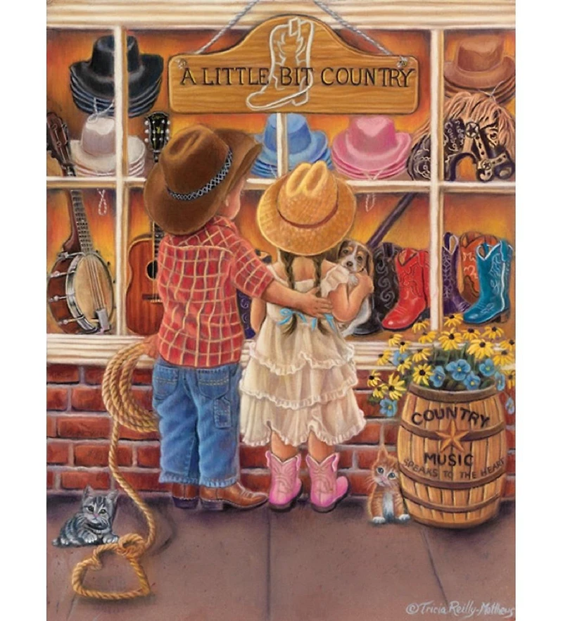 SunsOut A Bit of Country 500 piece Jigsaw Puzzle for Adults