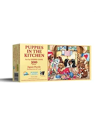 SunsOut Puppies in the Kitchen 300 piece Jigsaw Puzzle for Adults