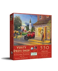 SunsOut Verity Dress Shop 550 piece Jigsaw Puzzle for Adults