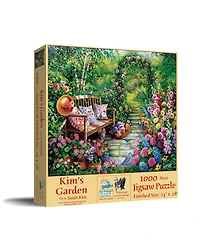SunsOut Kim's Garden 1000 piece Jigsaw Puzzle for Adults