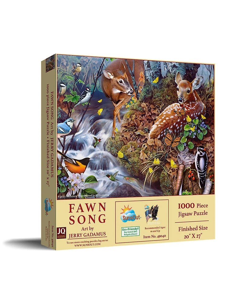 SunsOut Fawn Song 1000 piece Jigsaw Puzzle for Adults