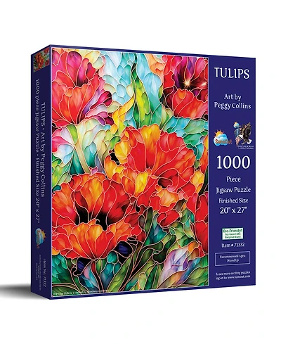 SunsOut Tulips 1000 piece Jigsaw Puzzle for Adults