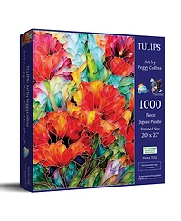 SunsOut Tulips 1000 piece Jigsaw Puzzle for Adults