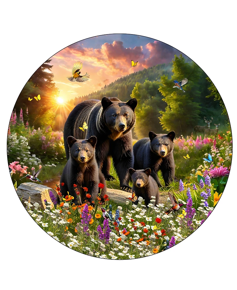 SunsOut Family Walk 500 piece Jigsaw Puzzle for Adults