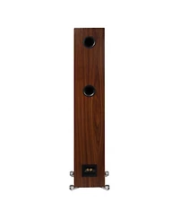Elac DFR52 Debut Reference 5.25 Inch Floorstanding Speaker - Pair (Walnut/Black)