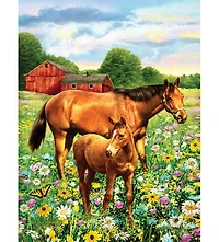 SunsOut Mare and Foal 500 piece Jigsaw Puzzle for Adults