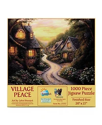 SunsOut Village Peace 1000 piece Jigsaw Puzzle for Adults