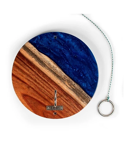 Elakai The River Epoxy Resin With Live Edge Acacia Wayfarer Art Hook Ring Game