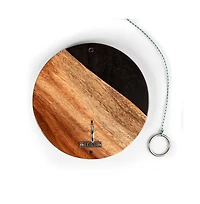 Elakai The River Epoxy Resin With Live Edge Acacia Wayfarer Art Hook Ring Game