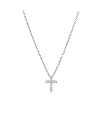 Bearfruit Jewelry Plated Aveline Crystal Cross Necklace Holiday Gift Guide