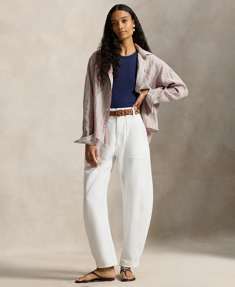 Polo Ralph Lauren Women's Cropped Gingham Shirt