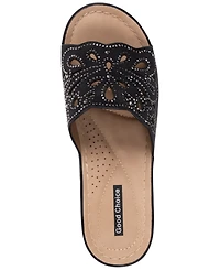 Gc Shoes Women's Embellished Round Toe Sandals