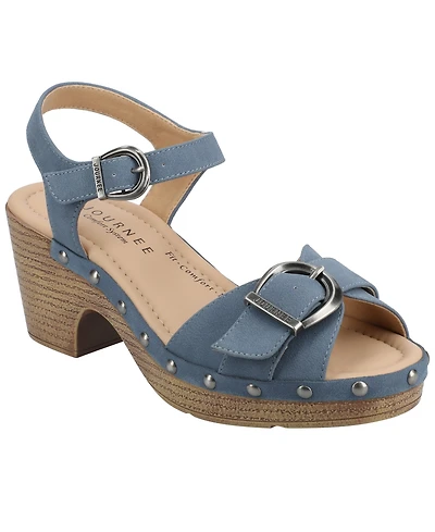 Journee Collection Women's Sisilia Casual Platform Sandals