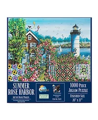 SunsOut Summer Rose Harbor 1000 piece Jigsaw Puzzle for Adults