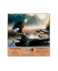 SunsOut Scouting the River 1000 piece Jigsaw Puzzle for Adults