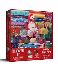 SunsOut All Wrapped Up 1000 piece Jigsaw Puzzle for Adults Christmas