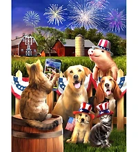 SunsOut Say Cheese 300 piece Jigsaw Puzzle for Adults Fourth of July
