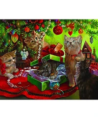 SunsOut Kissmas Play Toys 1000 piece Jigsaw Puzzle for Adults Christmas