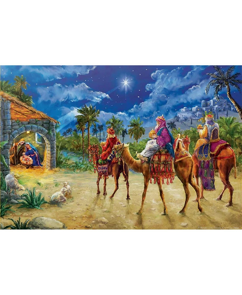 SunsOut Journey of the Magi 550 piece Jigsaw Puzzle for Adults Christmas