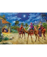 SunsOut Journey of the Magi 550 piece Jigsaw Puzzle for Adults Christmas