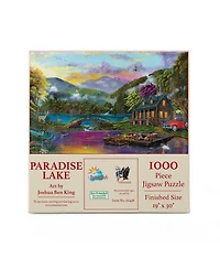 SunsOut Paradise Lake 1000 piece Jigsaw Puzzle for Adults